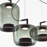 Nordic Glass Pendant Light - Minimalist Art Hanging Lamp for Bedroom & Bedside