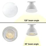 MR16 LED Spotlight GU5.3 Low Voltage AC/DC12-24V  3/5/6/7W 120/38Degree 5/10/15/20PCS  No Flicker High Lumen for Interiors