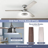 52&quot; Orbis Gun Metal Remote Control Ceiling Fan, 3 Blades, LED Ring Ceiling Fans with Led Light  Chandelier Fan  Home Appliance