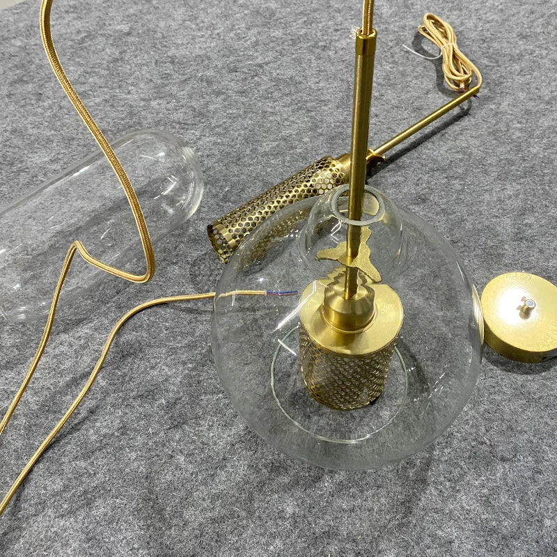 Modern Glass Ceiling Chandeliers Luxury Room Decors Pendant Lights Dining Bedroom Hanging Lamp Kitchen Fixture Suspension Lusters