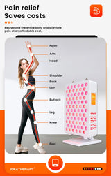 Red Light Therapy LED panel multi-spectral infrared light therapy 630 650 660 670 810 830 850 1060nm