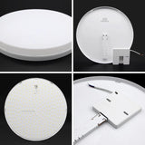 Round Led Ceiling Lamp 48W 24W 18W LED Ceiling Light for Living Room Kitchen Bedroom Lighting