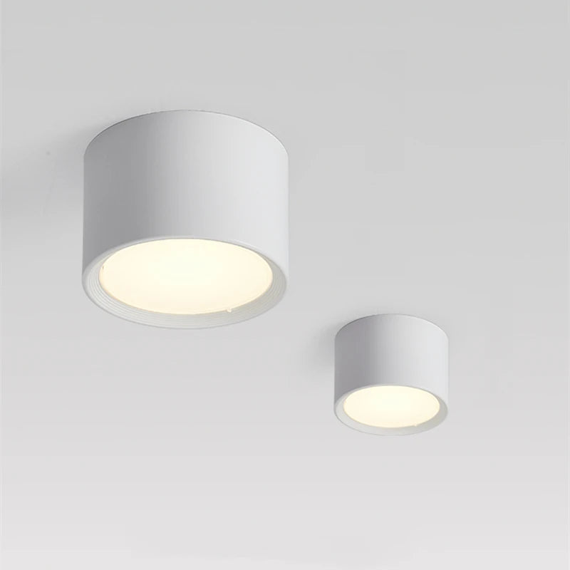 Dimmable round surface mounted downlight led small ceiling light ceiling light spotlight hallway entrance light aisle light