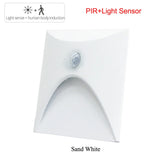 Led Deck Light Motion Sensor Step Stair Railing Lamp 3W Indoor Outdoor Waterproof for Pathway Stairway Post Porch Wall Sconce