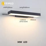 Modern LED Dusk-to-Dawn Motion Sensor Outdoor Wall Sconce - Black Exterior Light Fixture for House Front Door, Entryway, Garage & Balcony