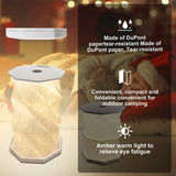 Modern LED Bedside Lamp - Minimalist Foldable Nightstand Light for Reading