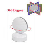 LED Wall Light Lamp IP67 Waterproof Spotlight RGB Window Sill Lamp Home Garage Door Corridor Hall Gallery Hotel Aisle Decorate