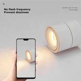 350° rotation 90° up and down folding adjustable light mounting and track spotlights suitable for home merchants 10W,12W,15W,18W