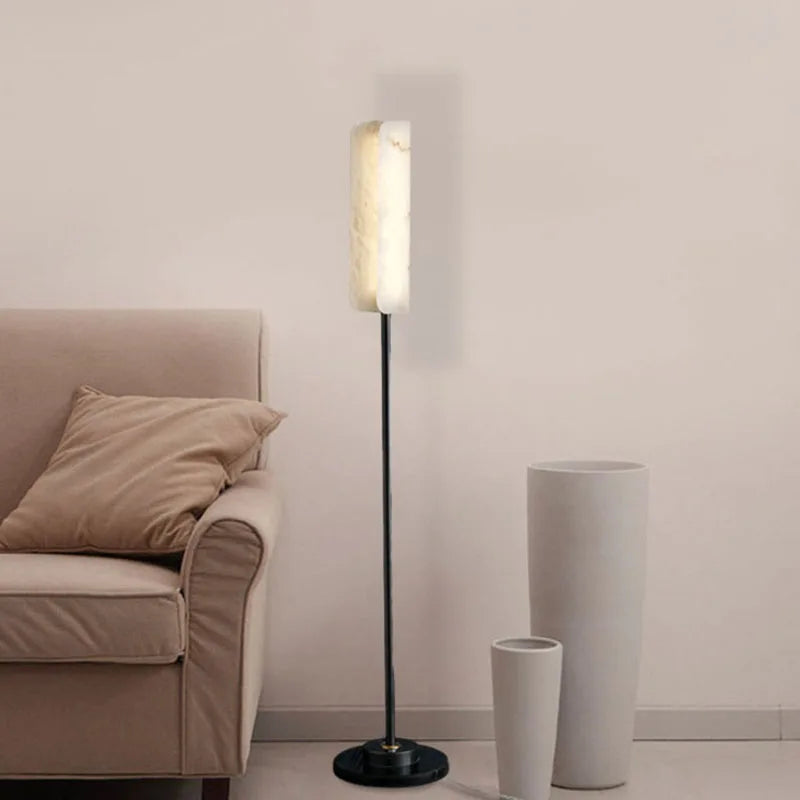 Nordic Marble Chandelier Modern White Stone Chandelier For Villa Living Room Bedroom Restaurant Decors LED Marble Pendant Lamp