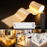 Ultra-Slim V1 LED Dimmer DC24V Flexible LED Sheet (242 LEDs) - Backlight Panel Light for Kitchen Marble Countertop & Advertising