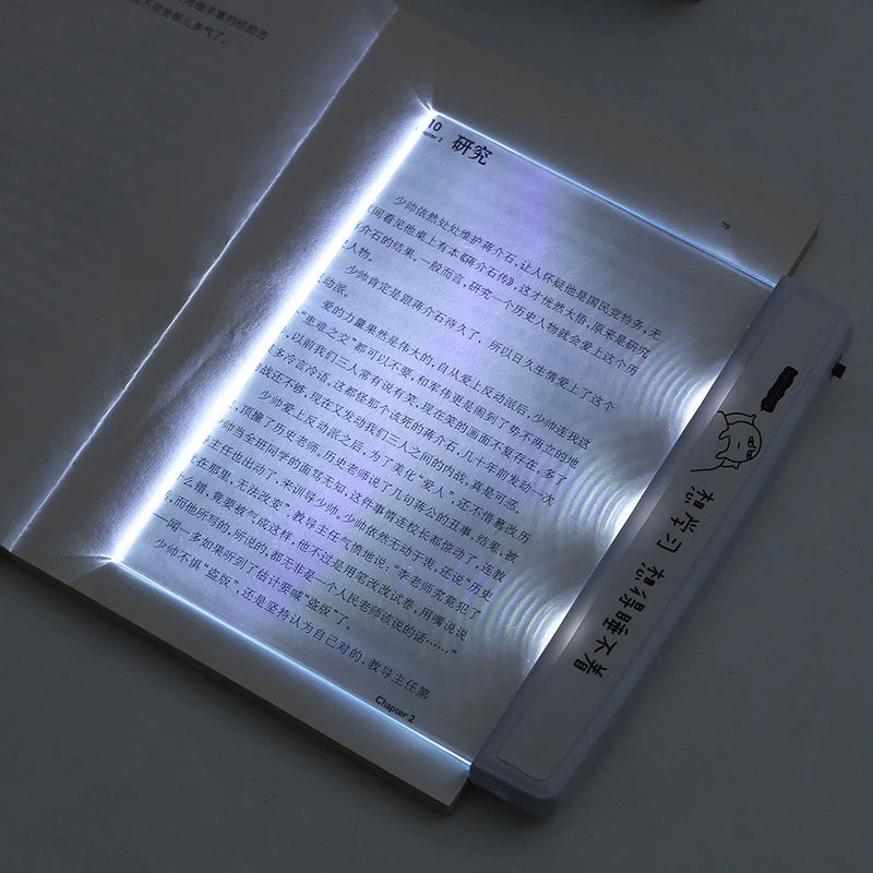 Student Night Reading Lamp Flat Plate Car Travel Panel LED Led Flat Night Vision Reading Light Tablet Book Light Eye Protection