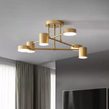 6 Heads LED Modern Ceiling Chandelier Hanging Lamp for Ceiling Dining Living Room Bedroom Hall Home Decor Lndoor Light Fixture