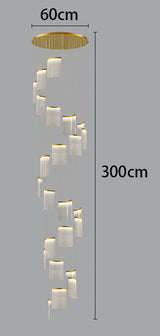 Modern Home Decor Led Chandeliers Pendant Lights Ceiling Lamps For Staircase for Living Room Loft Hanging Light Indoor Lighting
