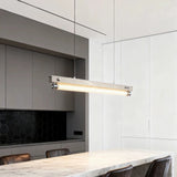 Modern Luxury Metal Acrylic LED Chandelier Room Decor Pendant Light For Living Home Room Bar Dinning Room Lighting Fixtures