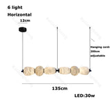 Marble Life Black Gold Hardware LED Dimmable Chandelier Lighting Alabaster Suspension Luminaire Lampen For Dinning Room
