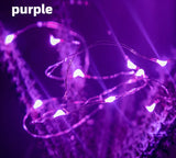 USB LED String Lights Copper Silver Wire - 10M 20M 30M Waterproof Fairy Lights