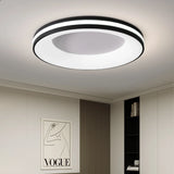 Nordic Wood Grain LED Ceiling Light - Minimalist Macaron Bedroom Decor