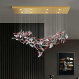Hanging Ceiling Chandeliers Living Room Restaurant Chandeliers Lighting Kitchen Island Glass Pendant Light Dining Table Fixtures