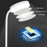 Rechargeable Table Lamp USB Plug Desk Lamp Reading Book Night Light LED 3 Modes Dimming Eye Protection Light Bedside Led Lamps