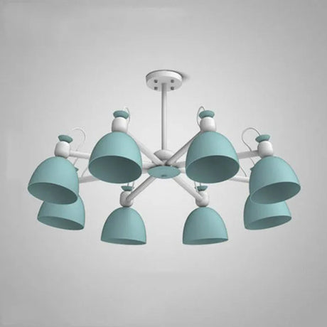 Colorful Pendant Lamp 3/5/6/8 Multi-colored Silicone E27 Art Pendant Lights For Modern Bar Restaurant Bedrooms Shopping Mall