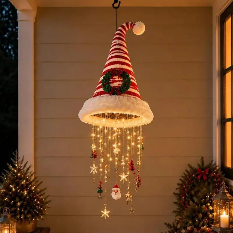 Lighted Witch Hat Hanging Chime, Lighted Witches Hat | Create Instant Magical GlowCreate Instant Magical Glow