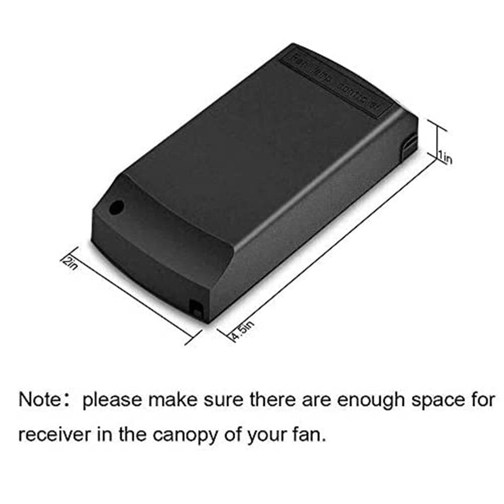 Smart WiFi Fan Switch Ceiling Fan and Light Remote Control Kit 110V WiFi Fan Controller Compatible with Alexa Google