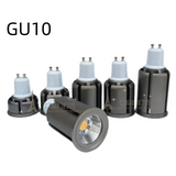 10pcs/lots LED Spotlight GU10 GU5.3 E27 E14 MR16 Dimmble lamps 6W 9W 10W 12W COB 110V 220V DC12V led Bulbs spot home lighting