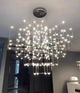 French style villa dining room living room pendant light modern and minimalist firefly pendant light