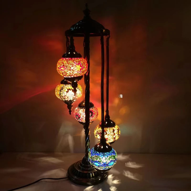 Tokin 2025 NEW Istanbul Handicraft Mosaic Turkish Floor Lamp