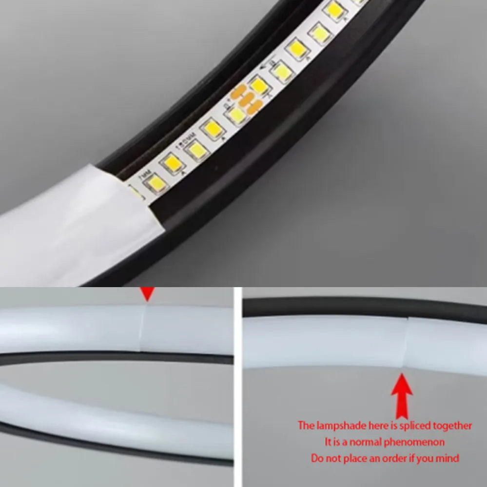 Modern 3 Color Temperature LED Ceiling Lamp Baked Enamel Many Styles Hallway Lamps Balcony Lights Bedroom Living Room 90V-260V
