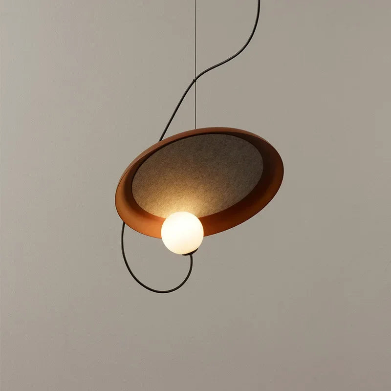 Nordic Retro LED Magnetic Chandeliers 3D Ball Free Movement Pendant Lamp Living Room Dining  Bedroom Bar Decor Hanging Lighting