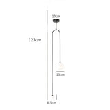 Modern Glass Ball Pendant Light Led Bedside Hanging Lighting Nordic Golden Luxury Hallway Living Room Bedroom Indoor Decor Lamp