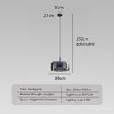 Nordic Pendant Light Modern LED Minimalistic Glass Hang lamp for Bedroom Dining Room Bar Home Decors Suspension Kitchen Fixtures