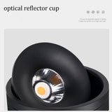 360° Rotating LED Recessed Downlight - 15W/20W/25W Dimmable COB Spotlight