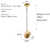 2026 New Designer Lustre Chandelier Marble Dimmable LED Ceiling Pendant Light Height-adjustable for Hotel Grand Foyer
