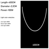 Modern Nordic LED Large Line Pendant Lamp Long Chandelier Living Room Stair Case Lobby Villa Project Minimalist Hanging Light