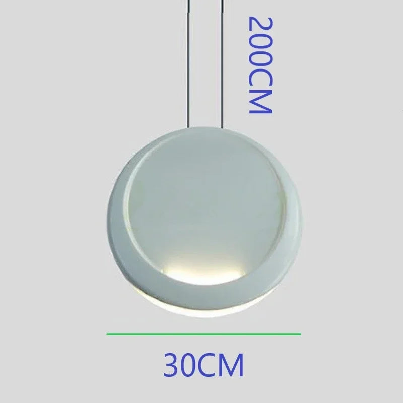 Scandinavian LED Chandelier - Modern Nordic Pendant Lamp for Dining & Kitchen