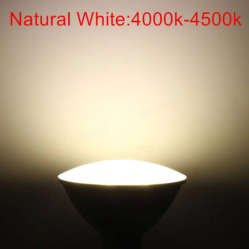 220V E27 PAR30 LED Lamp Bulb 35W 45W Ultra Bright LED Light Bulb Built-in Fan Cooling for Track Lighting Downlight Spotlight