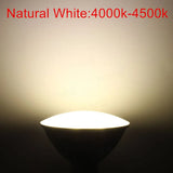 220V E27 PAR30 LED Lamp Bulb 35W 45W Ultra Bright LED Light Bulb Built-in Fan Cooling for Track Lighting Downlight Spotlight