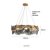 Modern Internet Celebrity Living Room Art Pendant Light Luxury Minimalist Glass Lamp Bedroom Dining Room Long Pendant Light