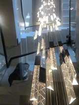 Modern Crystal Pendant Lamp - Luxury LED Hanging Light for Dining Room