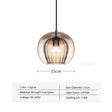 Nordic Glass Pendant Light LED Hanging Lamp For Dining Room Living Room Coffee Shope Home Indoor Decors Lighting Fixtures