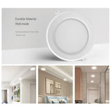 LED Downlight 110V 220V Ceiling Light 17W 20W 24W Recessed Led Down light Round Panel Light Spotlight Indoor Lighting
