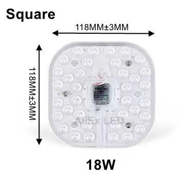 NEW 36W 24W 18W 12W LED Ring PANEL Circle Light SMD2835 LED Round Ceiling board circular lamp board AC220V 230V 240V LED light