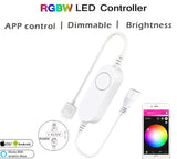 3.0 DC5V 12V 24V 5050 RGB/RGBW/RGBCCT/CCT Smart LED Strip Controller Tuya Led Dimmer Control For Alexa/SmartThings