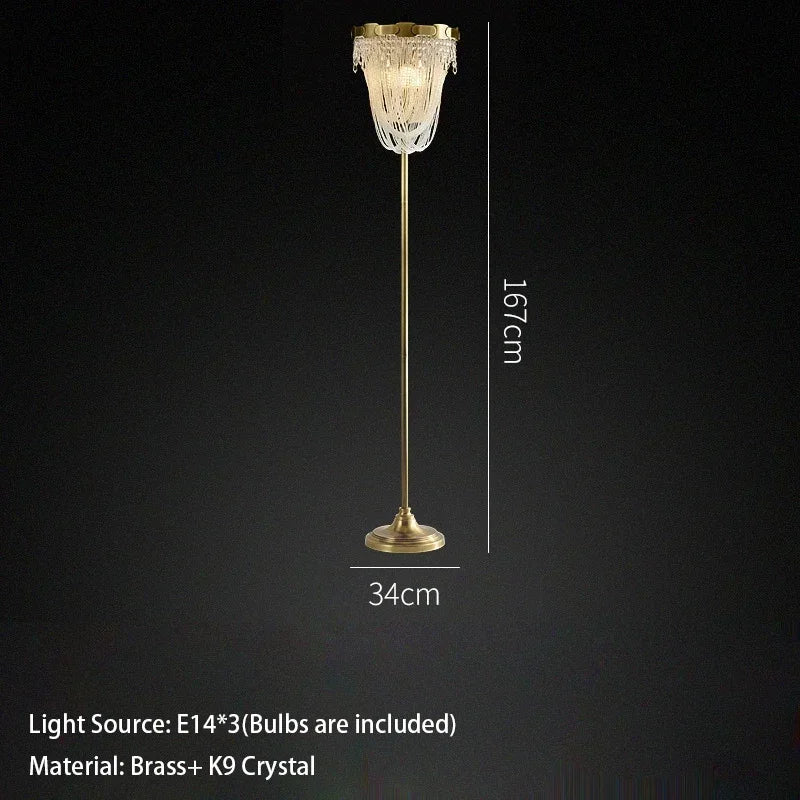 Luxury Brass Crystal Bead Curtains Chandeliers 2025 Modern LED Home Decor Hanging Lamps for Ceiling Living Room Lighting Fixture