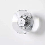 Modern Round Crystal Bedside Lamp Bedroom Living Room Italian LED Sconce Minimalist Art Circular Corridor Mirror Wall Lights