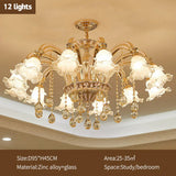 Nordic Modern Luxury Ceiling Chandelier Lighting 2025 Lustre Living Room Hotel Villa Lobby Crystal Hanging Lamp Luminaria Lights