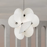 Moooi Serpentine Chandelier Designer Creative japanese style light White Fabric lampshades  Office Home Decorative loft Lamps
