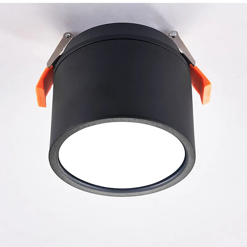 Dimmable LED Downlights Anti-glare Folding Rotation Recessed Ceiling Lamp 9W 12W 15W 20W 110V 220V Driver COB LED Spot Lights